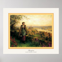 Bella arte del ~ del caballero de Daniel Ridgway d Posters