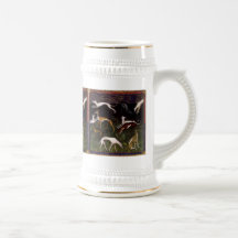 Bella arte medieval Stein de los galgos Taza