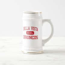 Bella Vista - caballos salvajes - alta - robles ju Taza