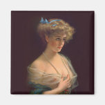 Belleza de Edwardian Imán De Nevera