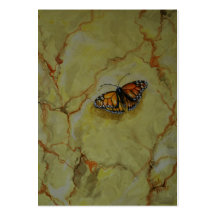 Belleza de la mariposa tarjetas de visita