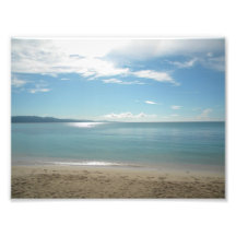 Belleza de la playa de Montego Bay Fotografía