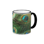 Belleza del pavo real - taza