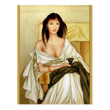 Belleza italiana tarjeta postal