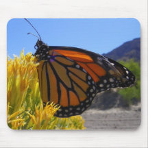 Belleza Mousepad del monarca Tapete De Ratón