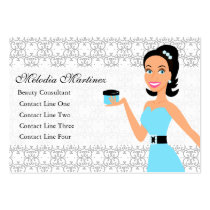 ¡Belleza y diamantes! tarjetas de negocio