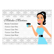 ¡Belleza y diamantes! Tarjeta Personal