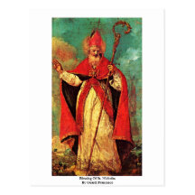 Bendición de San Nicolás de Guardi Francisco Tarjetas Postales