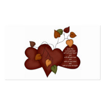 Bendiciones de Halloween para el truco o Treaters  Tarjetas De Negocios