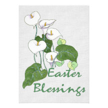 Bendiciones de Pascua Anuncio Personalizado