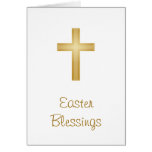 Bendiciones de Pascua/religioso Tarjeton