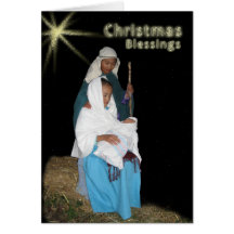 Bendiciones del navidad II Tarjeton