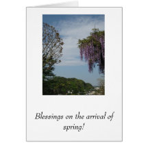 ¡Bendiciones en la llegada de la primavera! Felicitaciones