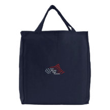 Bendiga a nuestras tropas bolsa bordada