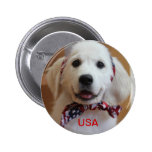 Bendiga los E.E.U.U., América Pins
