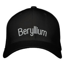 Berilio Gorra Bordada