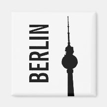 Berlín Imán De Frigorifico