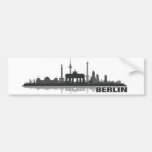 Berlin Stadt Skyline - Autoaufkleber