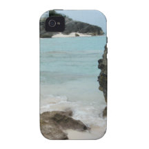 Bermudas - océano rocoso Case-Mate iPhone 4 funda
