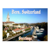 Berna, Suiza (Mojisola Gbadamosi) Tarjeta Postal
