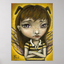 Bernie - el chica de la abeja de la miel poster