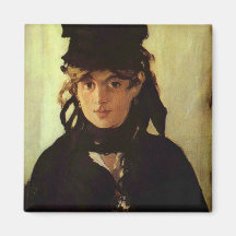 Berthe Morisot de Eduardo Manet Imanes Para Frigoríficos