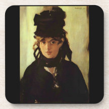 Berthe Morisot de Eduardo Manet Posavasos