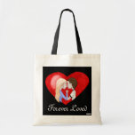 Besando pares (en corazón) bolsa