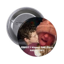 Besé a Chris Hausler - blanco Pin