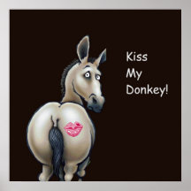 bese mi poster del burro