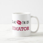 Béseme que soy ANIMADOR Taza De Café