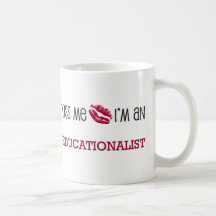 Béseme que soy EDUCADOR Taza