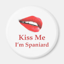 Béseme que soy español iman