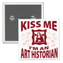 Béseme que soy historiador de arte pin