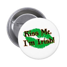 Béseme que soy irlandés pin