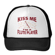 Béseme que soy un jugador de flauta gorra