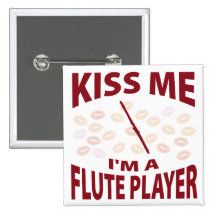 Béseme que soy un jugador de flauta pins