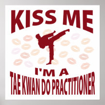 Béseme que soy un Tae Kwan hago al médico Posters