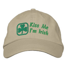 Béseme, yo son irlandés gorra de beisbol