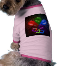 beso camisetas de mascota