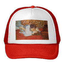 Beso de Enrique de Toulouse-Lautrec Gorros Bordados