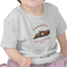 Beso del día de la marmota camisetas