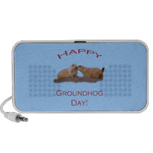 Beso feliz del día de la marmota iPhone altavoz