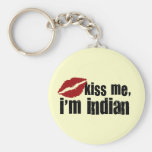 Beso indio llavero personalizado