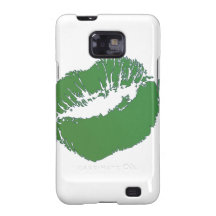 Beso verde irlandés samsung galaxy s2 carcasas