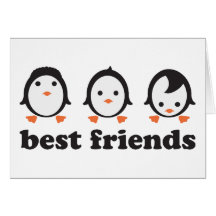 best friends - Pinguine Karten