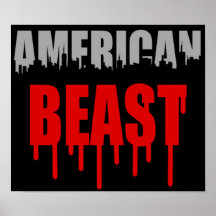 Bestia americana impresiones