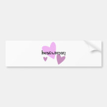 Bestwoman Etiqueta De Parachoque