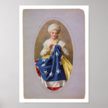 Betsy Ross, c1908, G. Liebscher Posters