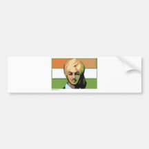 Bhagat Singh: Un héroe revolucionario Pegatina De Parachoque